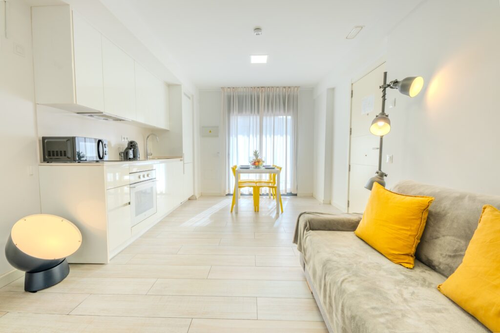 Appartement supérieur d'une chambre avec accès à la piscine au Castell Beach Aparthotel à Castelldefels