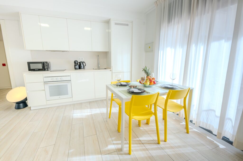 Appartement supérieur d'une chambre avec accès à la piscine au Castell Beach Aparthotel à Castelldefels